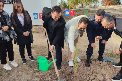Beyşehir’de yeni fidanlar yeşeriyor