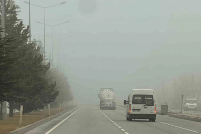 Göksun Sabahına Sis Perdesiyle Uyandı