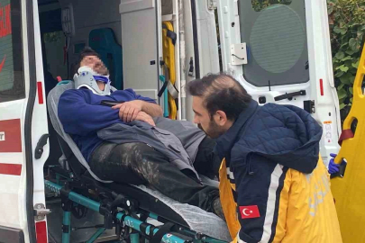 Motosiklet–panelvan kazası: 1 yaralı