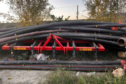 Jandarma çalınan tarım aletlerini buldu, şüpheli tutuklandı