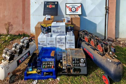 98 bin makaron ele geçirildi