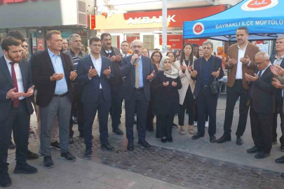 Bayraklı’da Gazze dayanışması