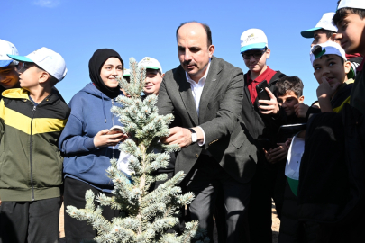 Konya’da fidan dikme etkinliği
