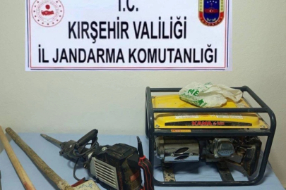 Kaçak kazı yapan 3 şüpheli yakalandı