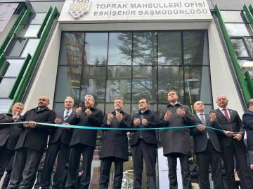 Bakan Yumaklı, Eskişehir’de TMO’nun yeni binasını açılışını gerçekleştirdi