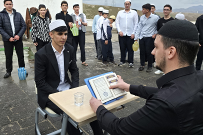 Hafızlık hayaline 95 günde kavuştu