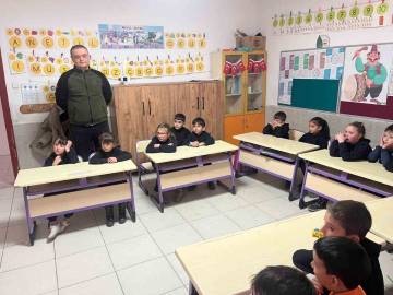 Pazarlar ilçesinde minik öğrencilere "Yeşil Vatan" eğitimi