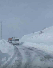 Tipi nedeniyle Malatya-Sincik karayolu ulaşıma kapandı