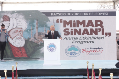 Kayseri Büyükşehir Mimar Sinan'ı unutmadı