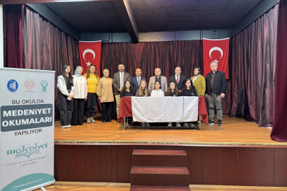 Çorum’da 'Medeniyet Okumaları' öğrencilerle buluştu