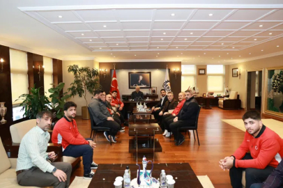 Güreş camiasından Gebze'ye nezaket